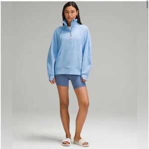Lululemon Scuba Oversized Funnel-Neck Half Zip long
